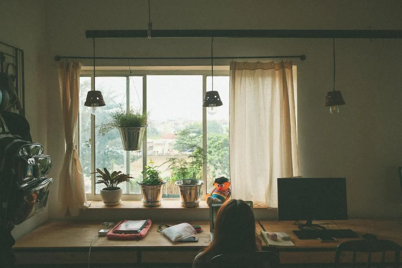 Homestay - Male Shared Dorm - View Song Tren Ban Dao Thanh Da - Binh Thanh - Sai Gon Ho Chi Minh City Vietnam
